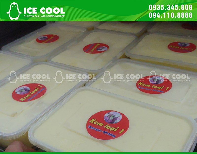 Sản phẩm kem được cấp đông