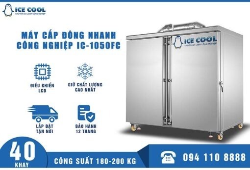 May-cap-dong-nhanh-cong-nghiep-4 (1) Máy cấp đông nhanh công nghiệp 40 khay IC-1400FC