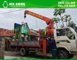Cung cấp máy đá viên 1 tấn đến Phú Yên cho khách hàng