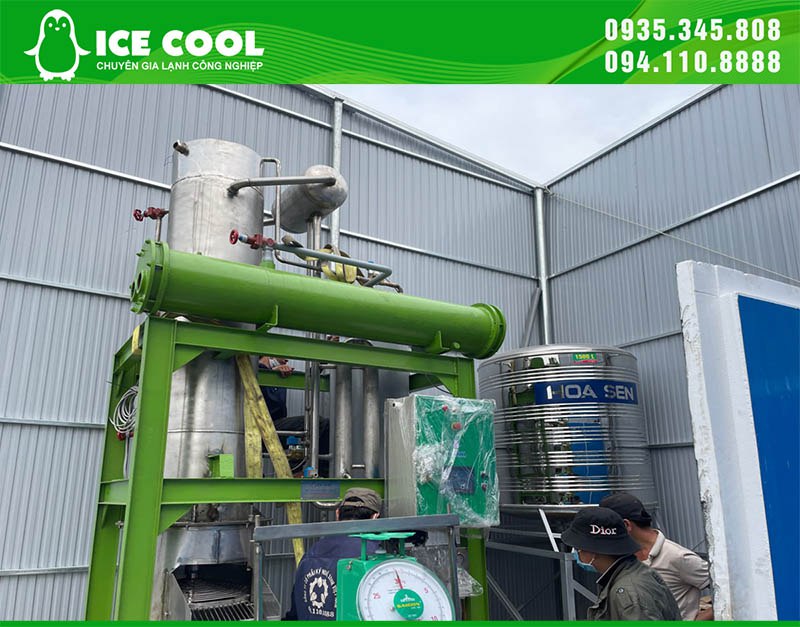 Máy đá viên 3 tấn ICE COOL chất lượng cao