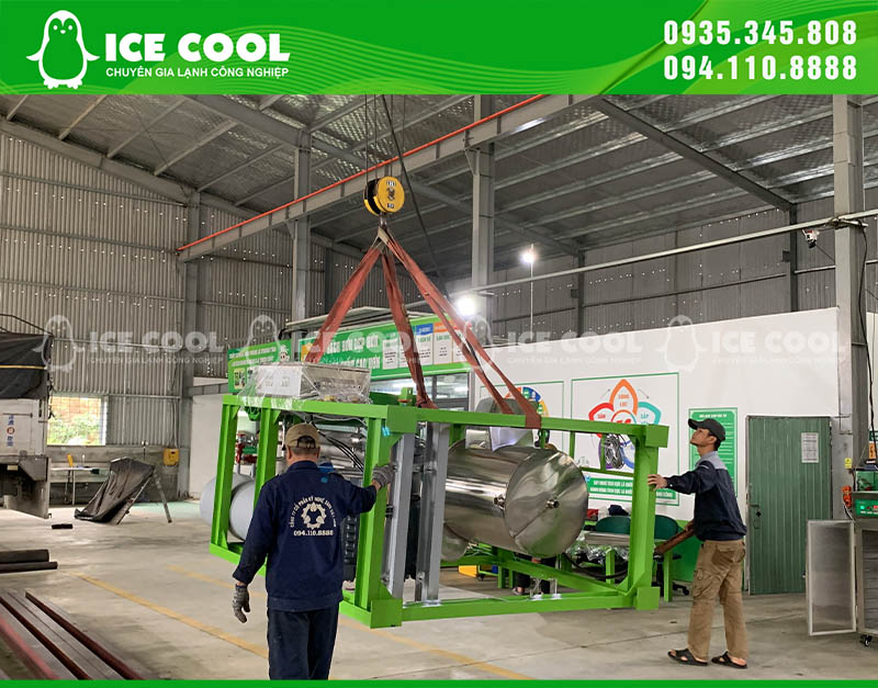 ICE COOL luôn đảm bảo máy được giao đúng tiến độ đến khách hàng