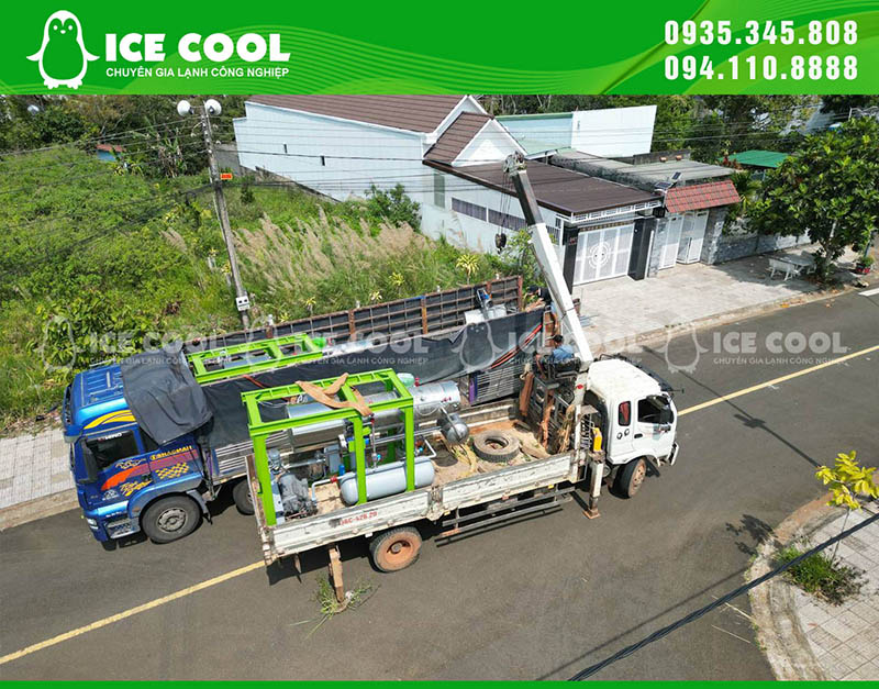 Cả hai máy đã được vận chuyển đến Lâm Đồng