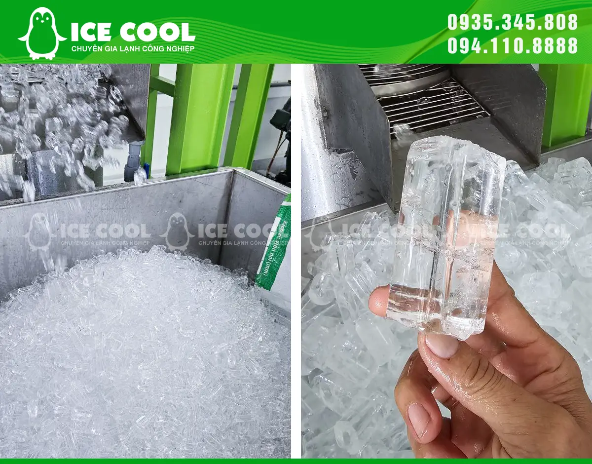 Đá viên sử dụng công nghệ làm đá nhanh đang trở thành xu hướng đầu tư thông minh nhờ khả năng sản xuất liên tục