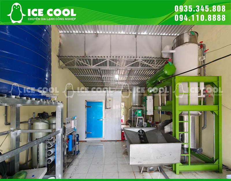 ICE COOL vừa hoàn tất lắp đặt máy đá viên công suất 5 tấn đến Đồng Tháp, mang đến giải pháp sản xuất đá viên tinh khiết hiện đại