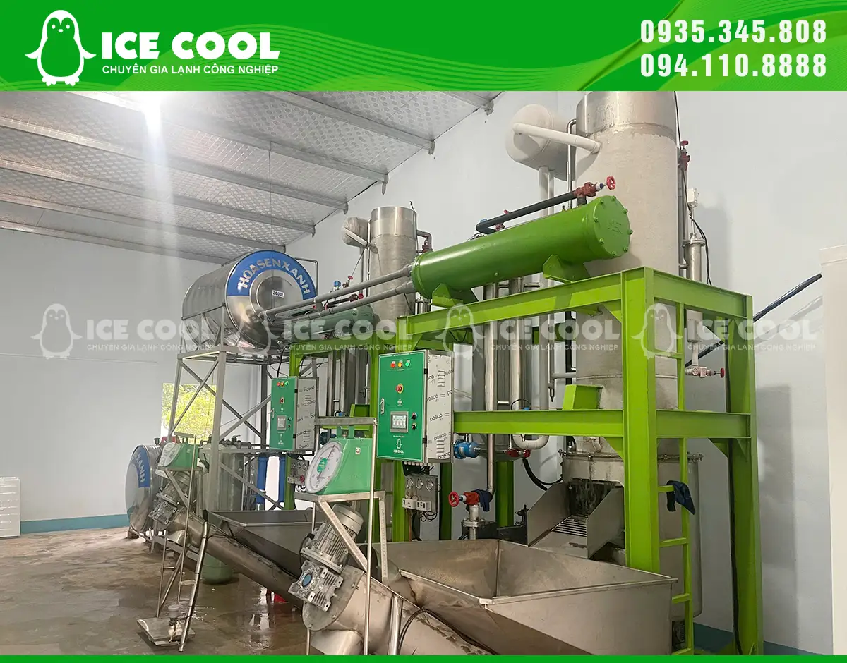 Đầu tư công nghệ làm đá hiện đại không chỉ nâng cao chất lượng thành phẩm mà còn tạo lợi thế cạnh tranh bền vững.