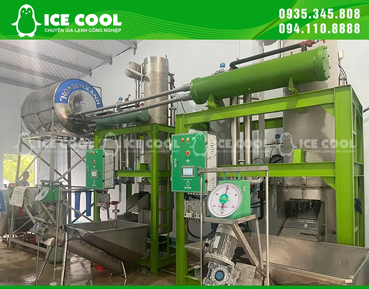 Máy đá viên ICE COOL giúp cơ sở kinh doanh chủ động nguồn đá sạch mỗi ngày, đáp ứng tốt nhu cầu phục vụ trong giờ cao điểm và mùa nắng nóng.