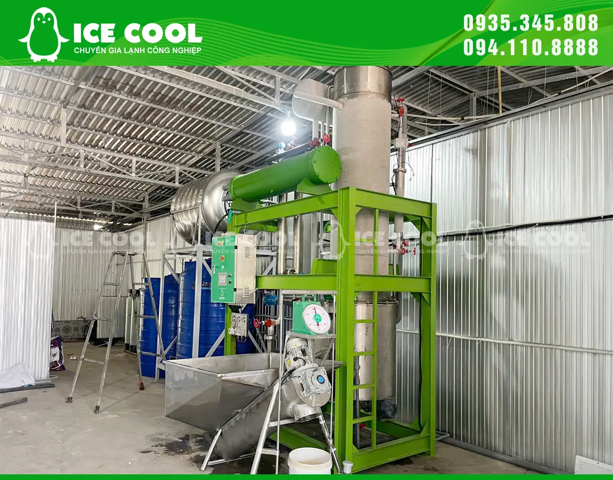 Lịch sản xuất cần bám sát giờ giao hàng, lượng đá khách đặt và khả năng đáp ứng thực tế của hệ thống.